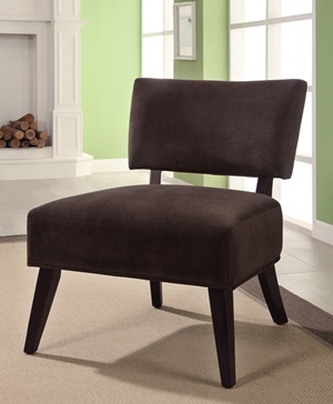 460507 Accent Chair (Brown) - Click Image to Close