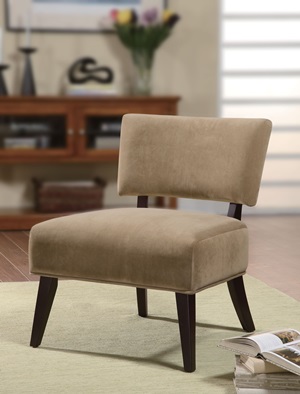 460508 Accent Chair (Tan) - Click Image to Close