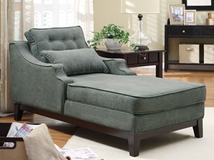 500028 Chaise (Charcoal) - Click Image to Close