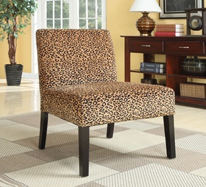 900184 Accent Chair (Leopard Pattern) - Click Image to Close