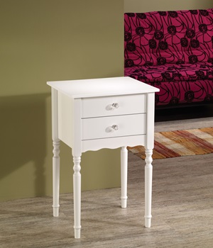 900464 Accent Table (White) - Click Image to Close