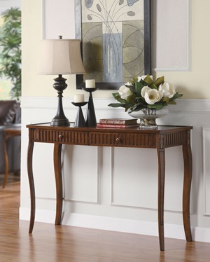 900964 Console Table (Cherry) - Click Image to Close