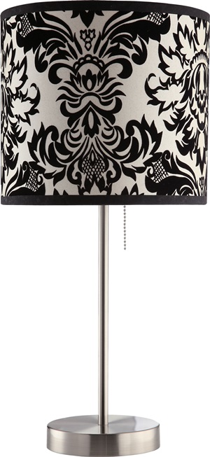 901277 Table Lamp (Nickel) - Click Image to Close