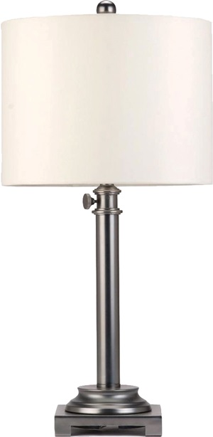 901409 Table Lamp (Gunmetal) - Click Image to Close