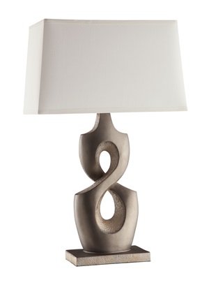 901469 Table Lamp (Antique Silver) - Click Image to Close