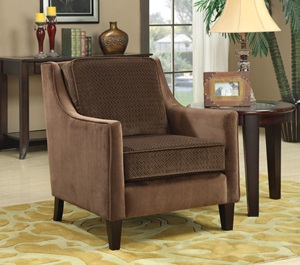 902043 Accent Chair (Brown) - Click Image to Close