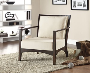 902072 Accent Chair (Beige) - Click Image to Close