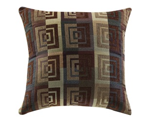 905005 Accent Pillow (Square Spiral) - Click Image to Close