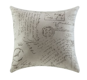 905030 Accent Pillow (French Script) - Click Image to Close